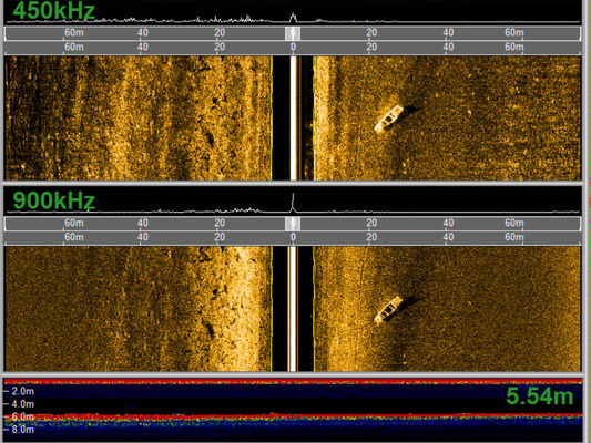 Hawkvine Side Scan Sonar D150 D450  Broadband CHIRP technology for Hydrographic and Geophysical Surveys