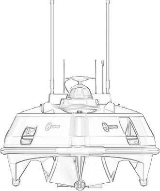 Hawkvine USV004 Oceanographic Survey Vessels Endurance 4Hours Top Speed 3.6m/s Measurements Boat