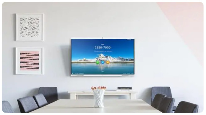 Huawei Office Treasure Conference Flat Panel TV IdeaHub Pro can also be used as video conference TV