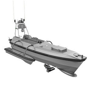 Hawkvine USV015 Unmanned Surface Vehicle Disel Engine Power supply Weight 1400kg Speed 12Knot